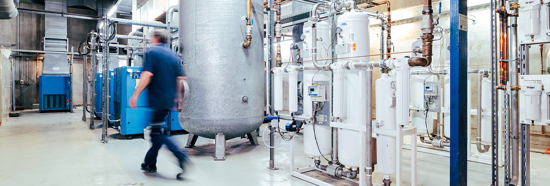UKM Infrastruktur Management | Betriebstechnik | Medizinisch technische Gasversorgung (MTG)